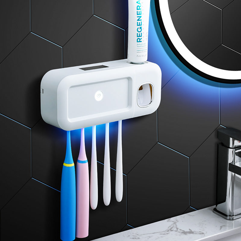 Multifunctional Disinfection Toothbrush Holder